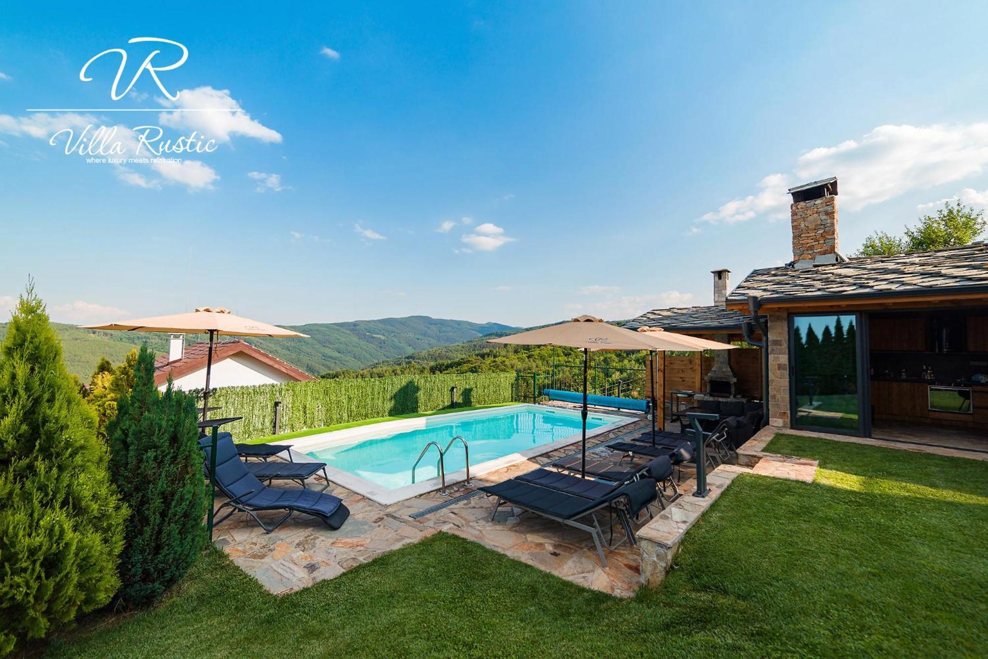 Вила Рустик / Villa Rustic Kjustendil Esterno foto
