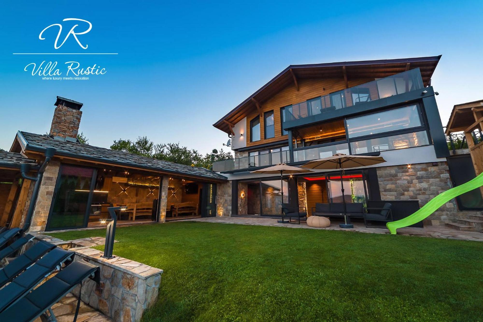 Вила Рустик / Villa Rustic Kjustendil Esterno foto