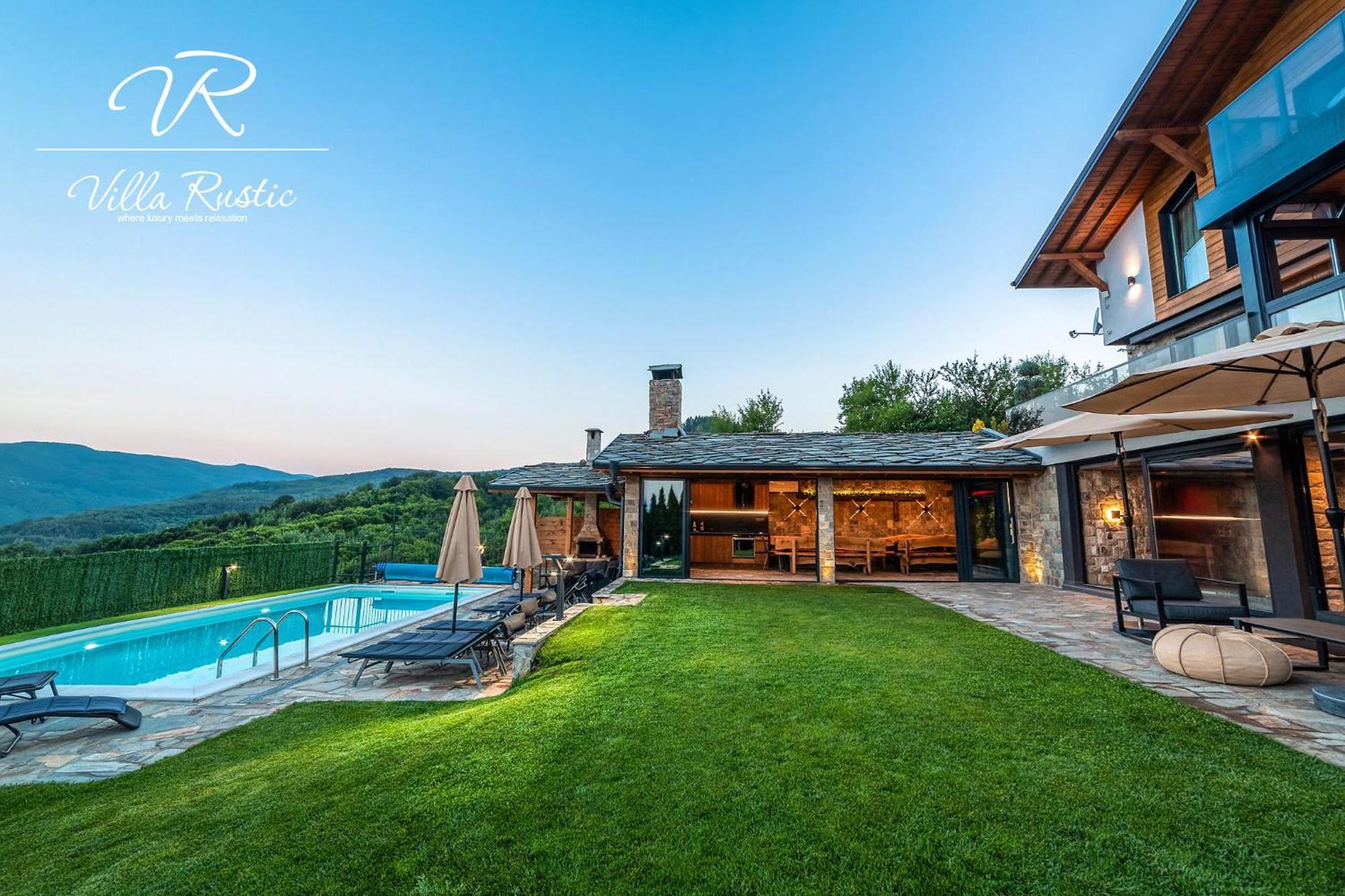 Вила Рустик / Villa Rustic Kjustendil Esterno foto