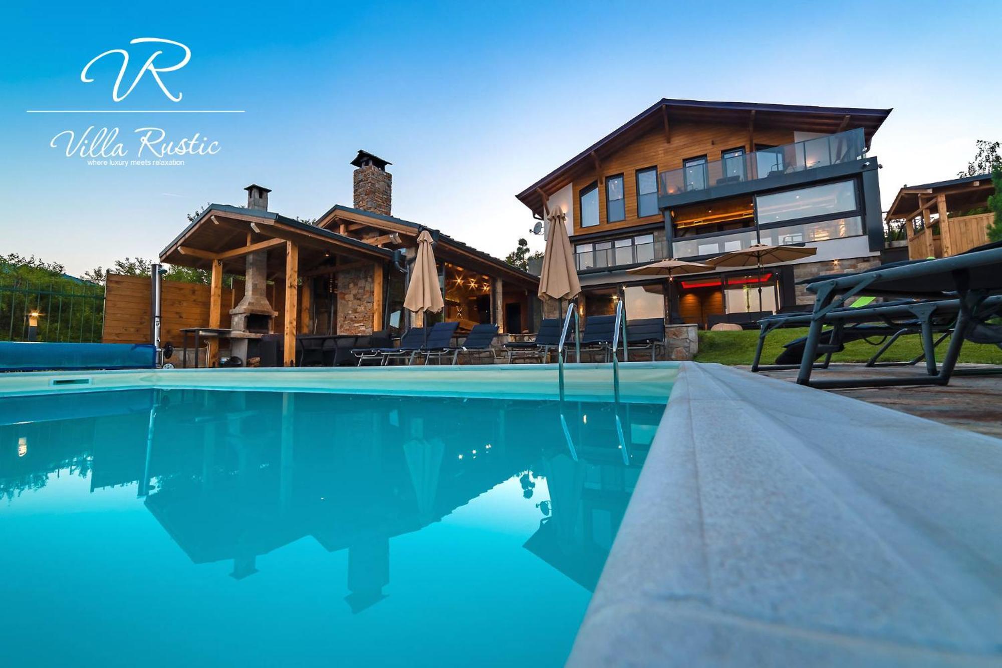 Вила Рустик / Villa Rustic Kjustendil Esterno foto